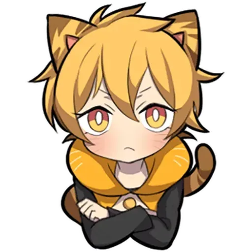Tiger Kitten- Sticker