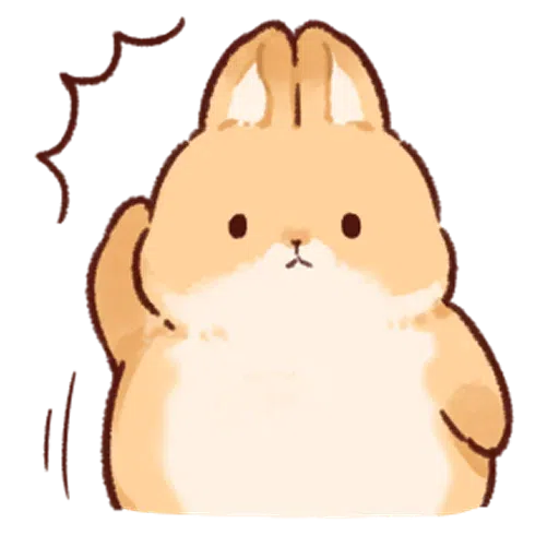 Soft and cute rabbit - Sticker 5
