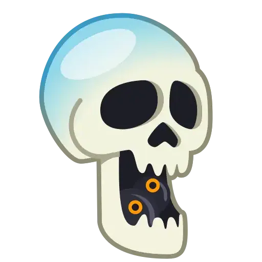 Skull Animated - Sticker 7