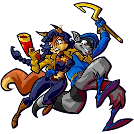 SLY COOPER - Sticker 3