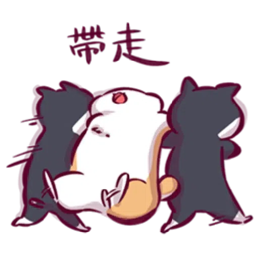 Shiba ghost - Sticker 2