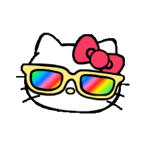 Hello Kitty New Year's Animated Emoji (新年) (2) GIF* - Sticker 8