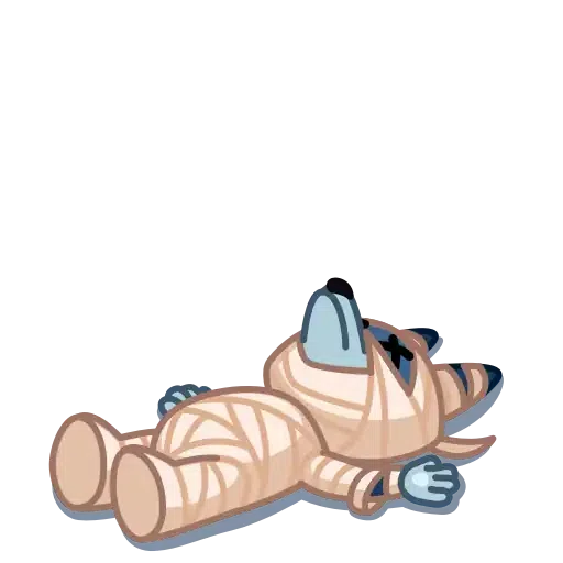 Mummy Jackal - Sticker 8