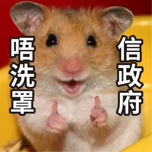 sbb HK Hamster- Sticker