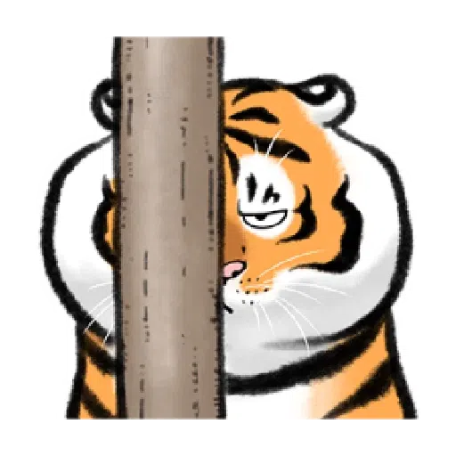 Fat Tiger - Sticker 6