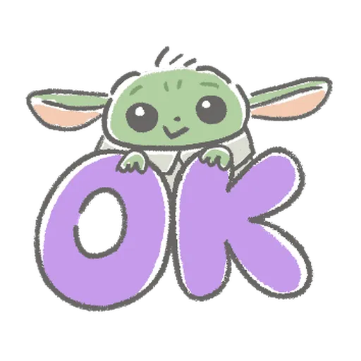 BB Yoda - Sticker 1