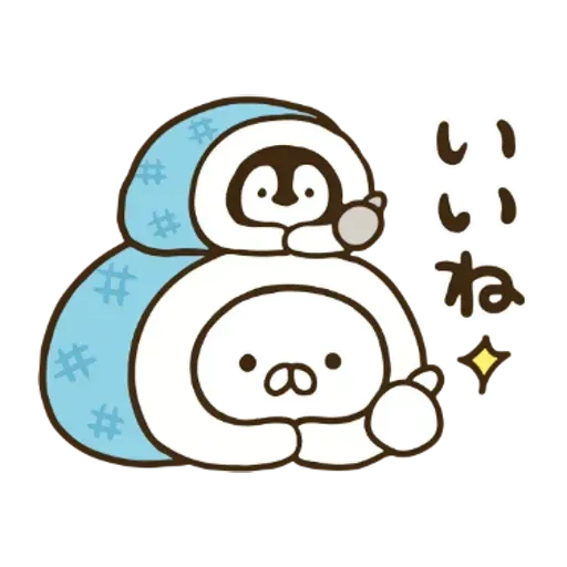 ねこぺん日和 x Line News- Sticker
