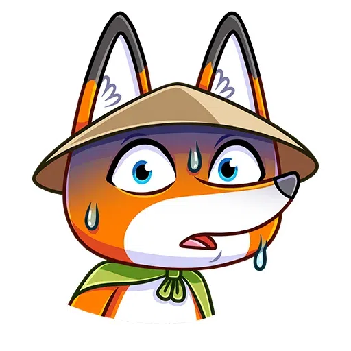 Samurai Fox - Sticker 5