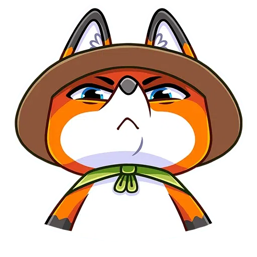 Samurai Fox - Sticker 7