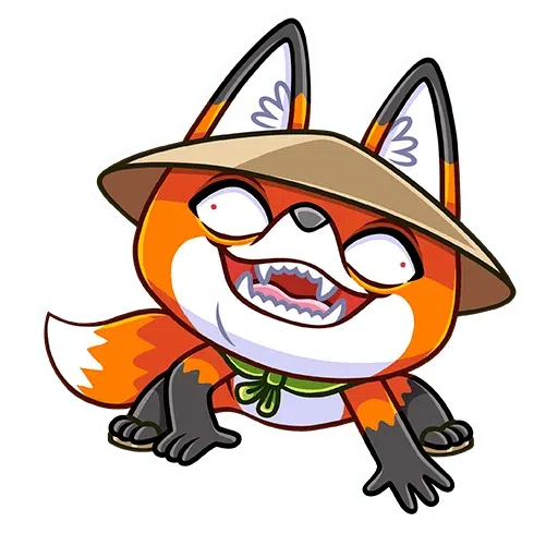 Samurai Fox - Sticker 8
