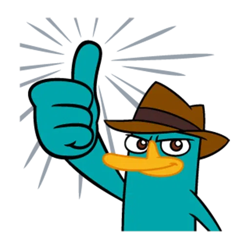 Perry the Platypus - Sticker 2