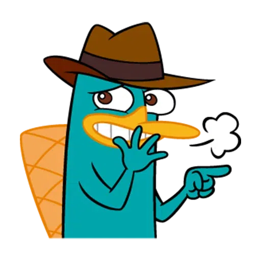Perry the Platypus - Sticker 6