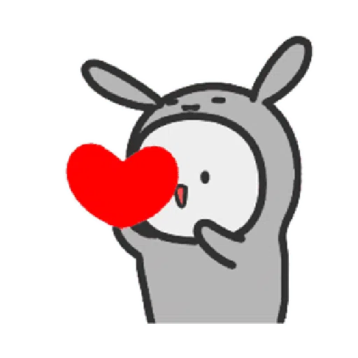Happy baby rabbit's daily life - Sticker 7