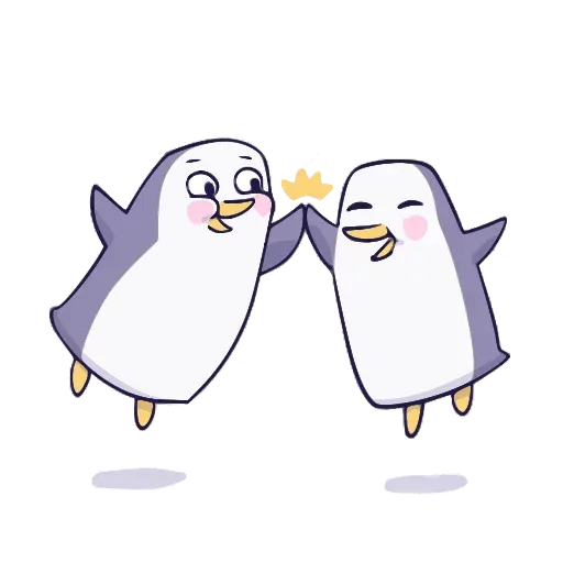 Hangouts penguin - Sticker 8