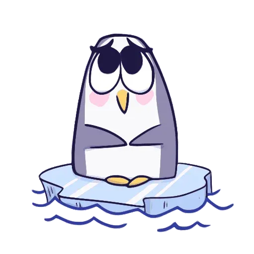 Hangouts penguin - Sticker 3