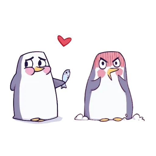 Hangouts penguin - Sticker