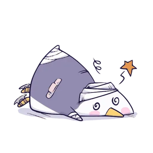 Hangouts penguin - Sticker 6