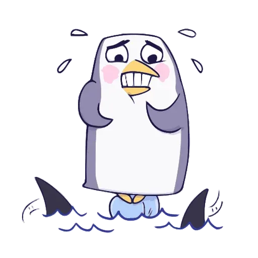 Hangouts penguin - Sticker 2