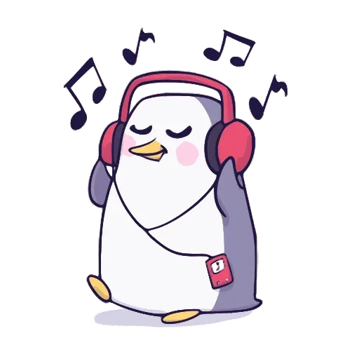 Hangouts penguin - Sticker 7